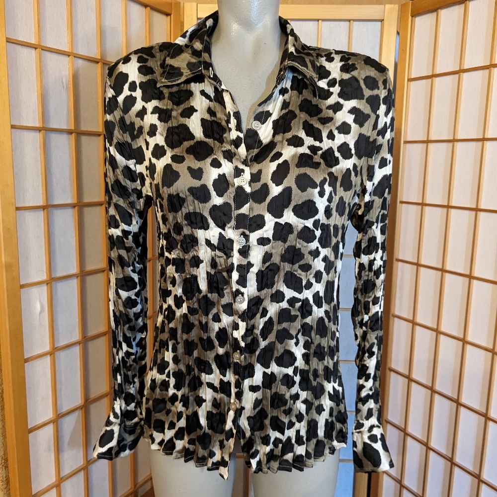 🆕 Dana Buchman button down shirt, sz 16 NEW with tags